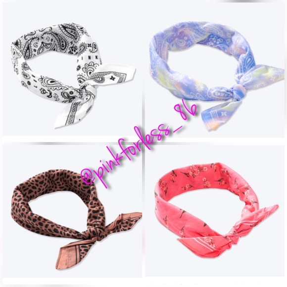 💕VS PINK FASHION ACCESSORY BANDANA - Picture 3 of 8